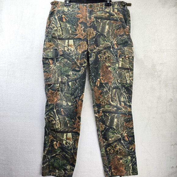 Cabela Ourdoor Gear Hunting Camo Cargo Pants Mens 36 Seclusion 3D 36x32 - Picture 1 of 11
